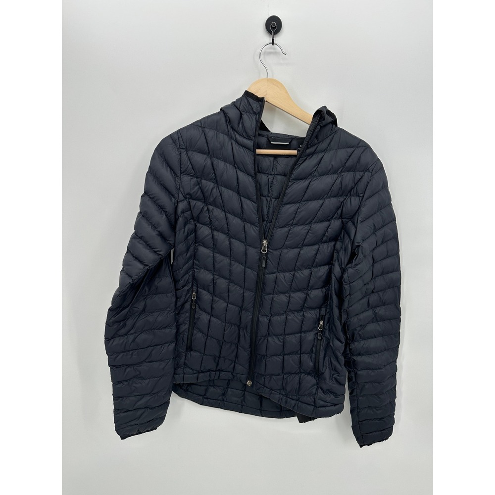 Marmot Womens Featherless Hoody Black Quilted Puffer Jacket 3M Thinsulate Small